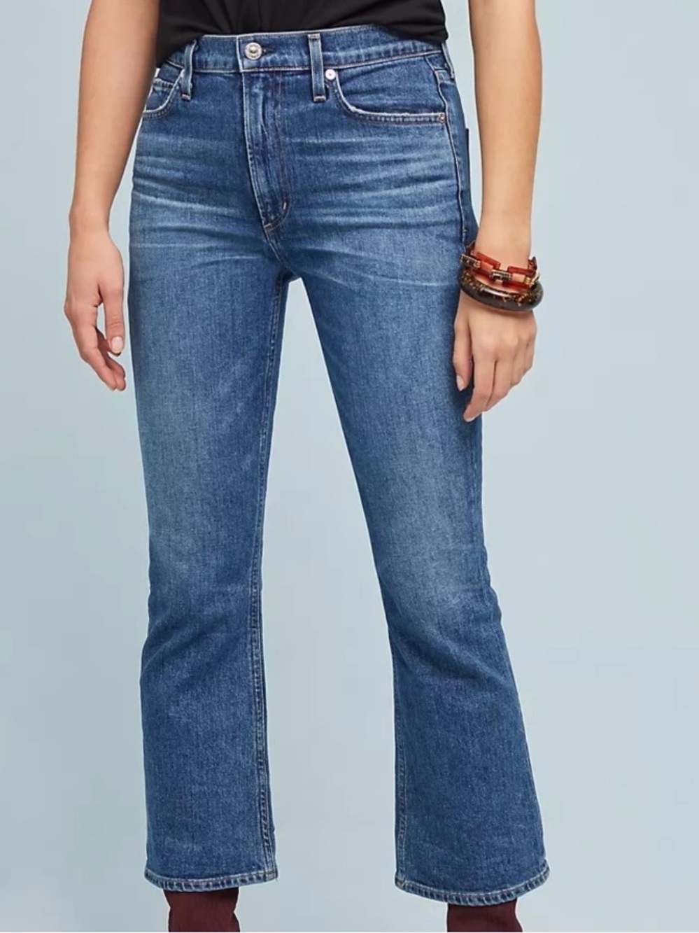 Citizens of Humanity Demy Cropped Flare Jeans Size 27